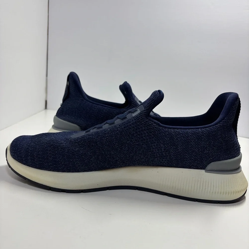 PETER MILLAR Hyperlight Apollo Crown Sport Navy Knit Slip On Sneakers Size 11